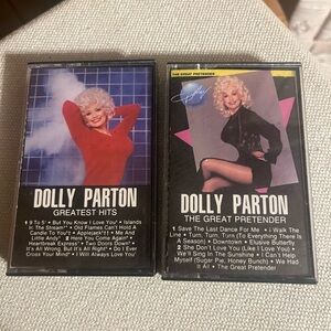 Dolly Parton : Greatest Hits - Great Pretender , 2 Pre-Owned Cassette Tapes